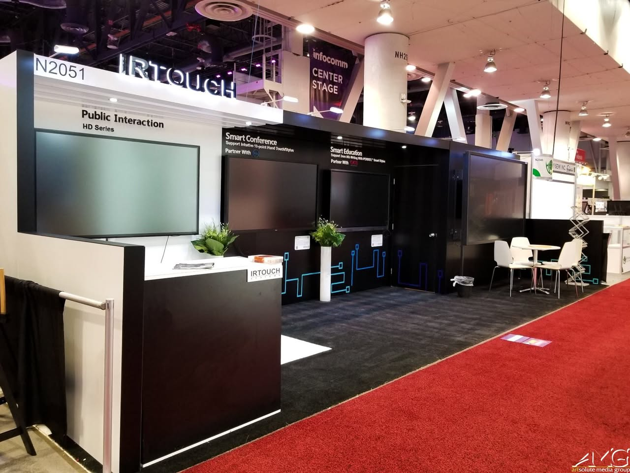 InfoComm 2024 trade show installation