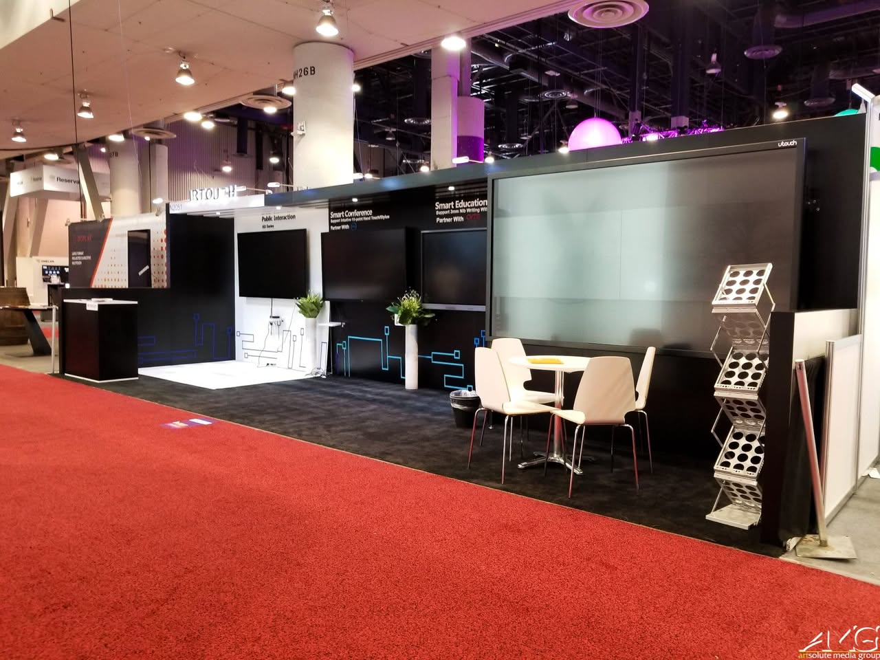 InfoComm 2024 trade show installation