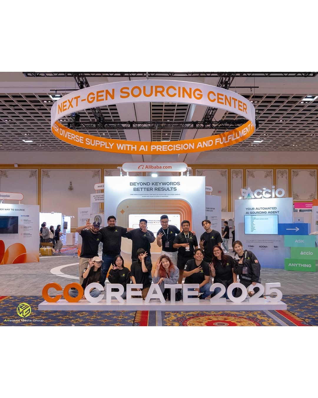 Alibaba CoCreate · 2025 - Trade Show Installation by Synergers Services