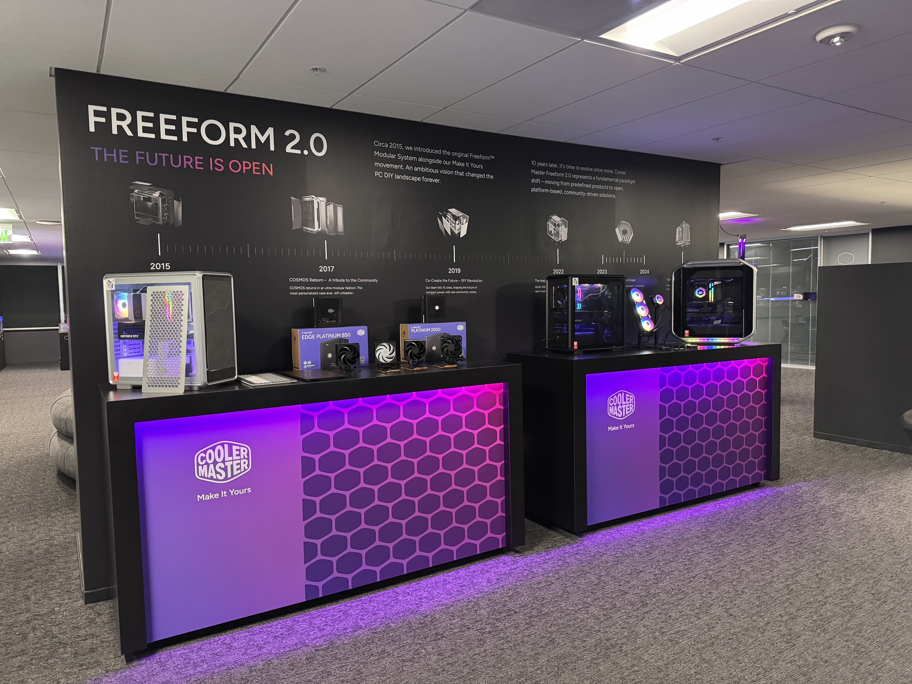 Cooler Master · Showroom - Trade Show Installation by Synergers Services