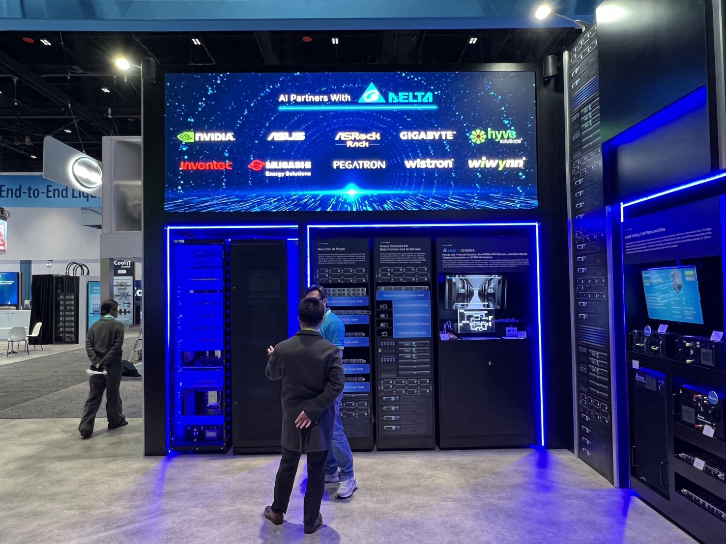 Delta Electronics · GTC 2025 - Trade Show Installation by Synergers Services